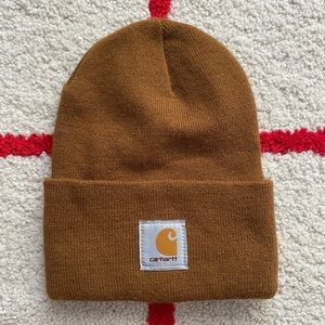 Carhartt Brown Beanie Hat